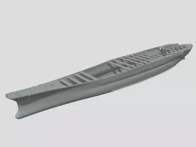 Yamato Hull 1-200 RC Kit - Hull Only 3D print model