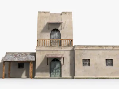 Arab xx10 Low-poly 3D model