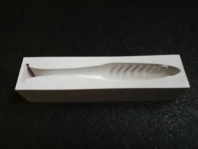 POUR FISHING LURE MOLD 125MM 3D model