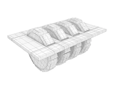 Code Lock 3D model buy