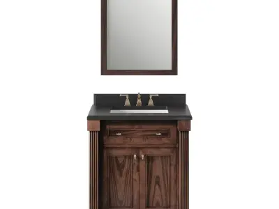 OVE Gables 30 Rosewood 3D model