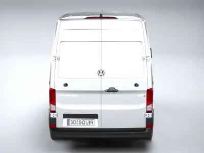 Volkswagen Crafter Medium-High Roof 2019 3D model