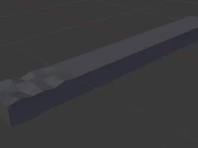 Rusty Metal  Low-poly 3D model