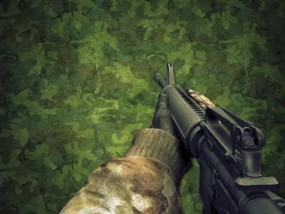 Animated Modern Weapons and Arms SMGs and Assaults with SFX 3D model