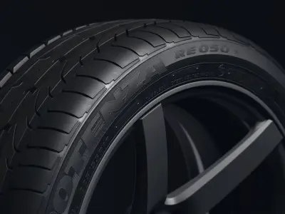 Bridgestone Potenza RE050 RFT 3D model