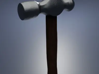 Hammer Free 3D model 2