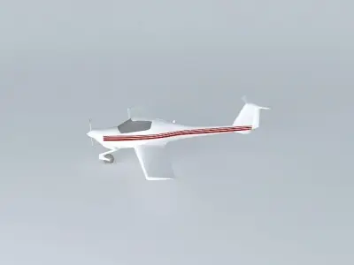 plane copy for antics 3D model