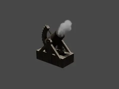Bombarda by Leonardo Da Vinci 3D model