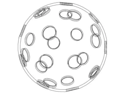 Plastic Field Hockey Floorball 3D print model