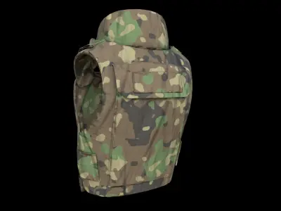 Body Armor 01 3D model