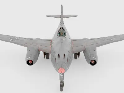 Messerschmitt Me 262 1943-1945  3D model