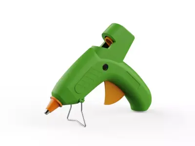 Glue Gun 3D model