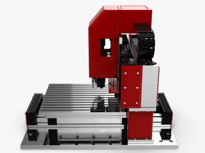 CNC Router Engraving Drilling Milling machine 3D model