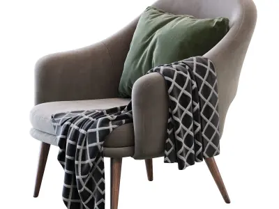 Deephouse Magrib armchair 3D model