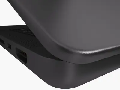 Apple MacBook Pro 14 M5 2025 Space Black 3D model