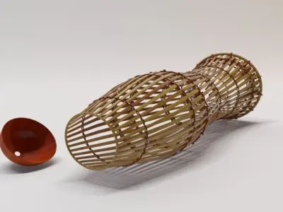Bubu Kecil 3D model