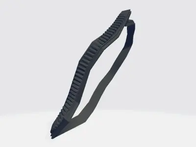 Bullet Band Low-poly 3D model