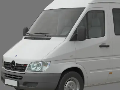 Mercedes Sprinter Classic minibus 3D model