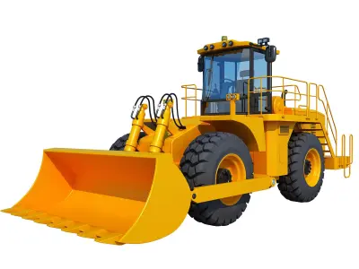 Wheel Loader 3D model buy