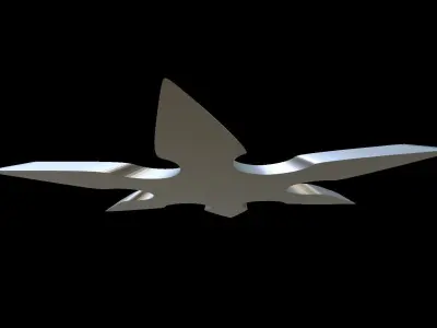 Shuriken silver star 3D print model purchase