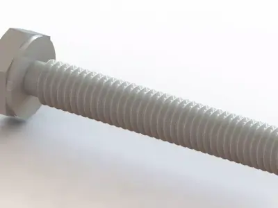 Hexagon socket countersunk and button head screws - M3 x 10 Free 3D print model