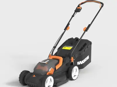 CORDLESS LAWN MOWER 3D model