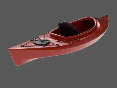Kayak 3D model