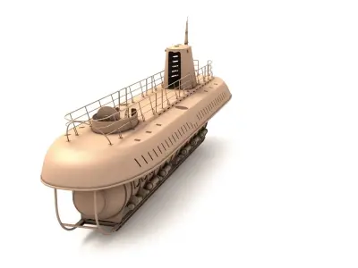 Atlantis Submarine 3D model