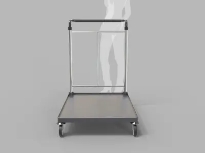 Luggage Trolley 2 3D model
