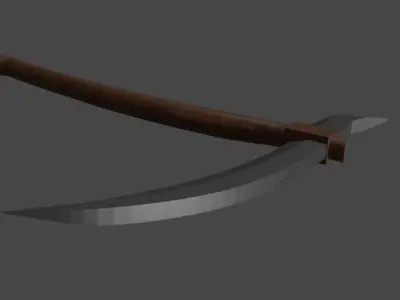Scythe Free low-poly 3D model