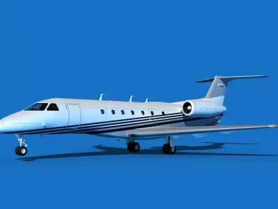 Embraer Legacy500 V02 3D model