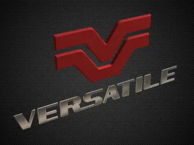 versatile logo 3D model