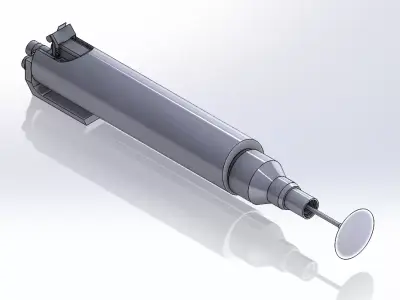 PISTOLA DE ROCIADO 3D model