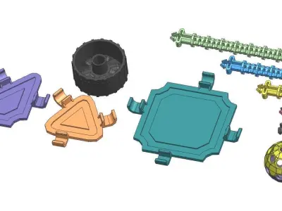  breaded toy 3D model
