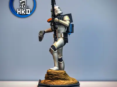 Sand trooper Fan Art - Star Wars 3D print model