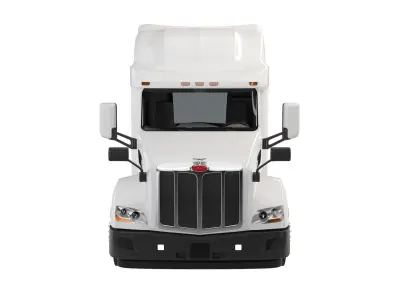 Semi Truck Peterbilt 579 3D model