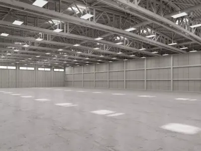 Warehouse 21 interior 3D model