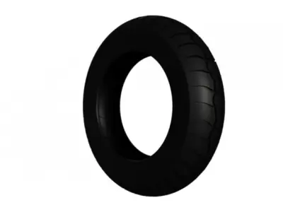 Moto Sport Tire 3D model