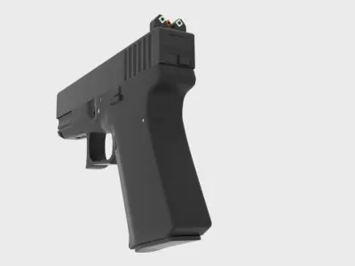  Glock 19 3D model purchase