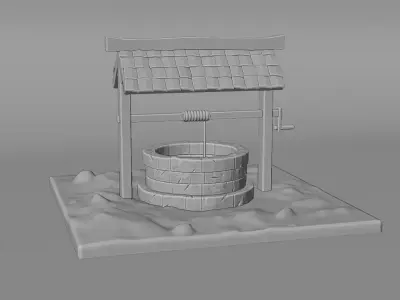 Model 02 - Well 3D model