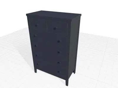 Conrad Drawer Chest 3D model