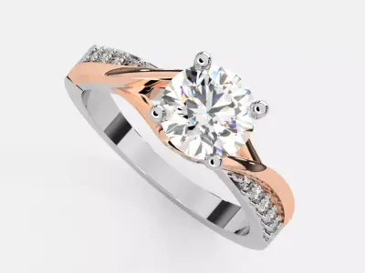 IMPERIAL GLEAM RING 3D model