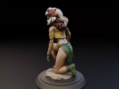 Savage Land Rogue 3D print model