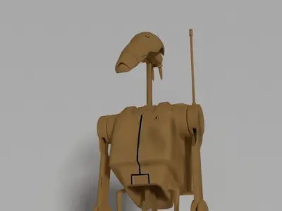 Battle Droid 3D model