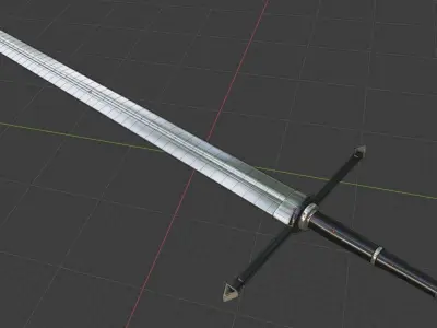 Great Sword Low-poly 3D model buy