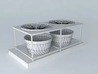 Bed cultivation for duckweed Free 3D model