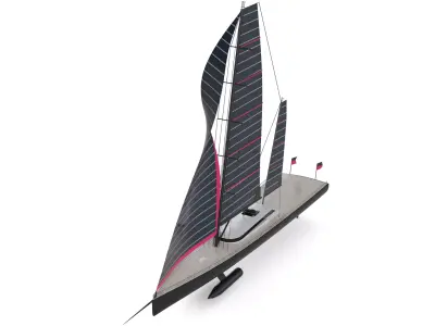 Sailboat 3D model