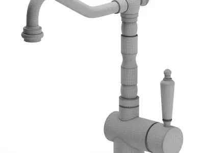 AQUASANITA kitchen faucet HERA 2473 3D model