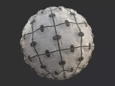 Sci-Fi Military Seamless PBR Texture 81 Texture