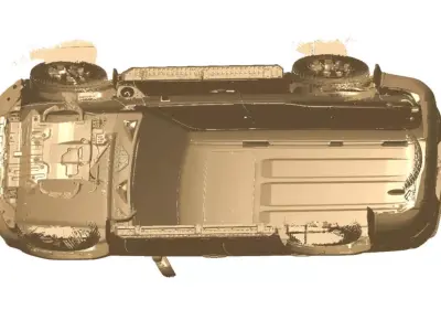 Toyota Land cruiser 250 Exterior 3d scan data 3D model 3D model